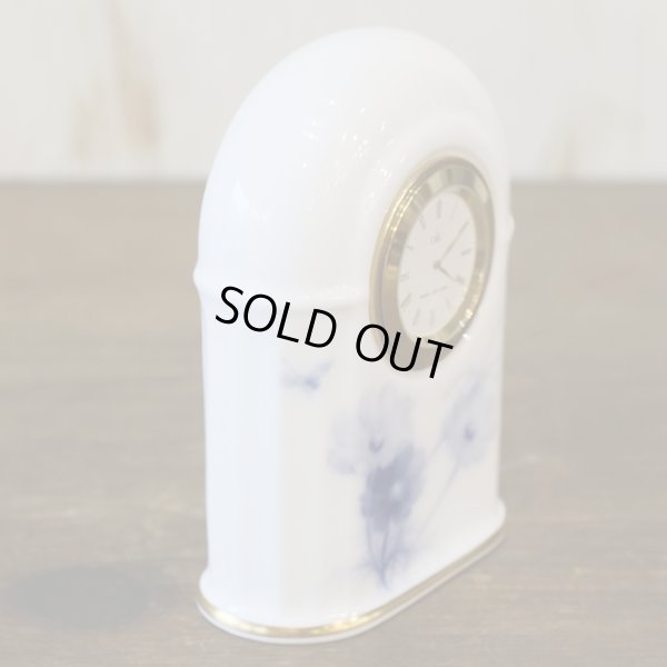 画像5: 大倉陶園　置き時計　青いコスモス　ユーズド美品