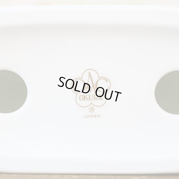 画像7: 大倉陶園　置き時計　青いコスモス　ユーズド美品