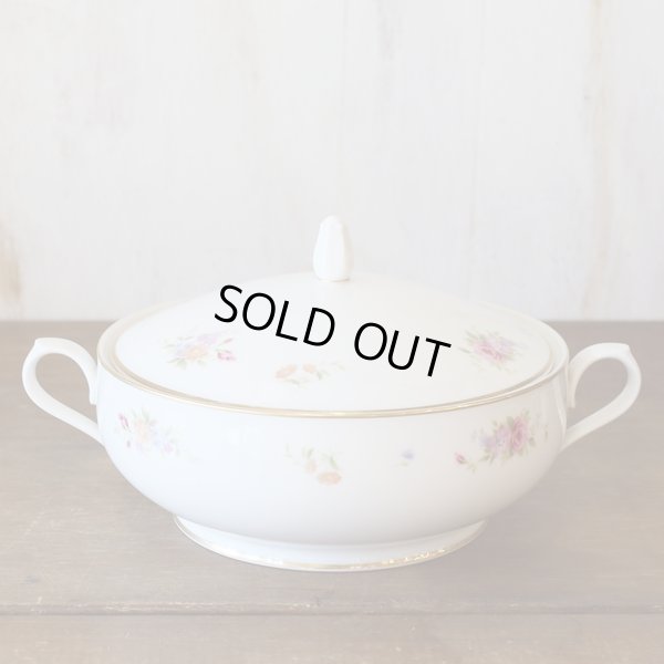 画像2: ノリタケ　コンテンポラリー　蓋付き　サーブボウル　ユーズド品（ま2792）