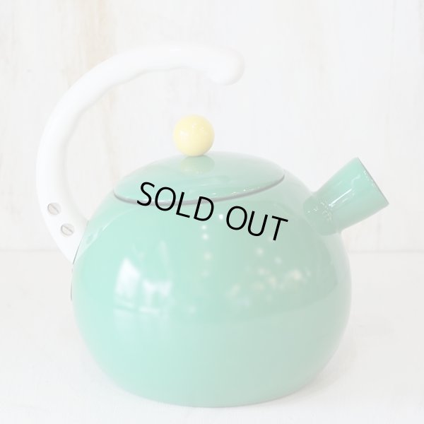 画像3: エジリー　ファンシーケトル/ホーローケトル　緑　2FCK・G　未使用品