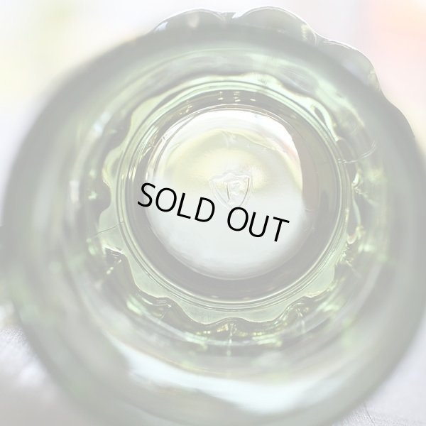 画像5: ヴィンテージ　フェデラル　ガラスクリーマー/ミルクポット　グリーン　未使用品