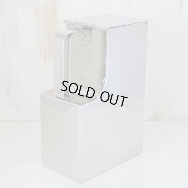 画像4: ステンレス　システムポット/ウォーターピッチャー/卓上ポット　角形　ユーズド品