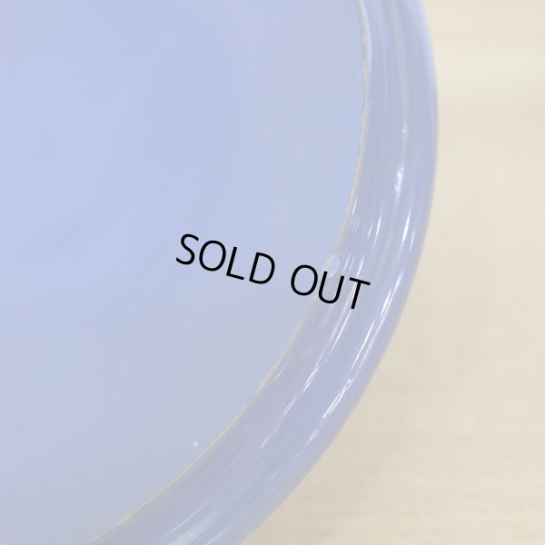 画像4: タチバナ　K&Y　ホーローキャニスター/小物入れ　青　未使用品（ミ2838）