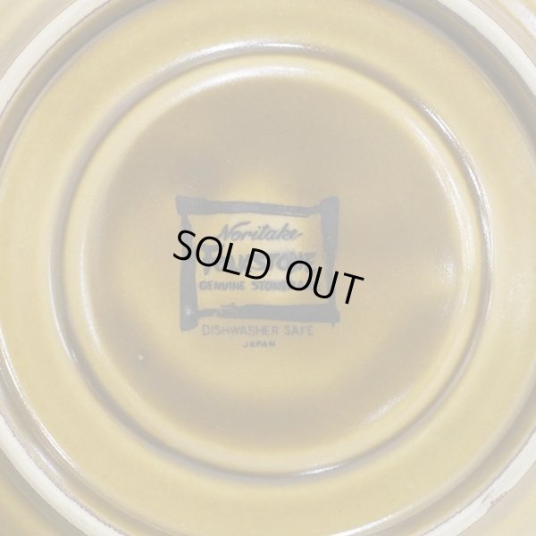 画像6: ノリタケ　FOLKSTONE　GENUINE　コーヒーカップ＆ソーサー　ブラウン系　花柄　未使用品（ l 2851）