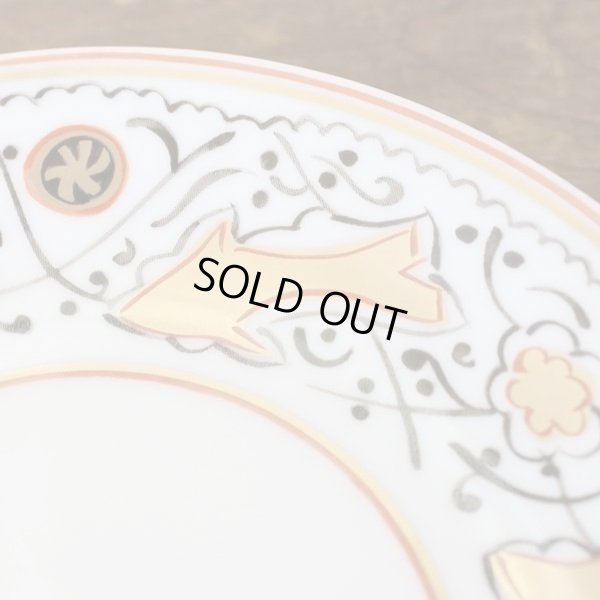 画像6: 幸兵衛窯　コーヒーカップ＆ソーサー　ペアセット　金彩　白＆瑠璃　未使用品