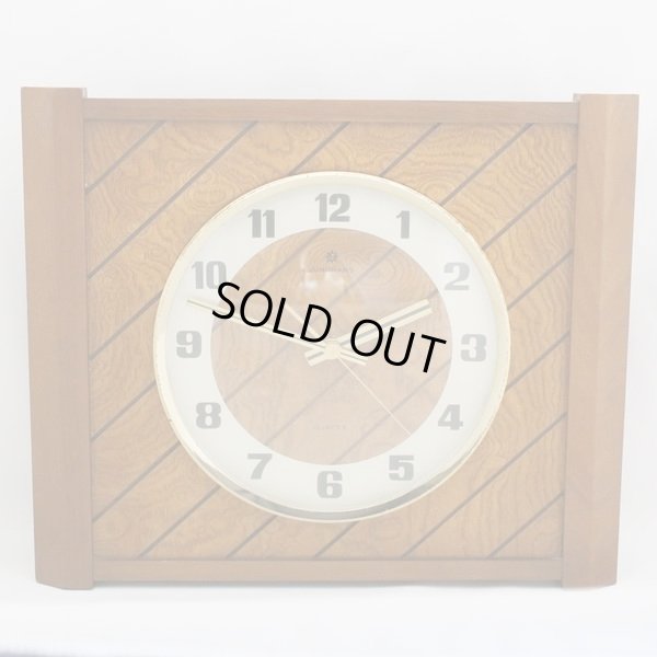 画像2: ドイツ　JUNGHANS　ユンハンス　掛け時計　ウォールクロック　ウッドフェイス　ユーズド品（店2855）