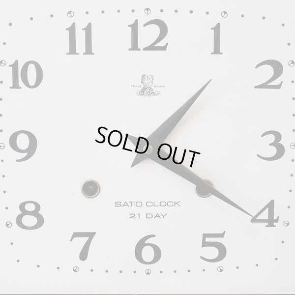 画像5: 佐藤時計　地球鶏印　振り子時計　ユーズド品