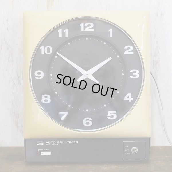 画像2: TAIHEI　掛け時計　ウォールクロック　オートベルタイマー　BM-401B　ユーズド品