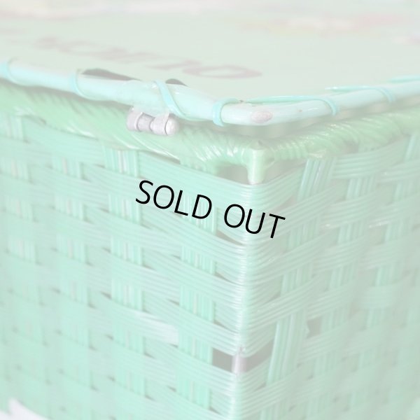 画像5: QUICK DRAW McGRAW　早射ちマック　ランドリーバスケット　グリーン　ユーズド品