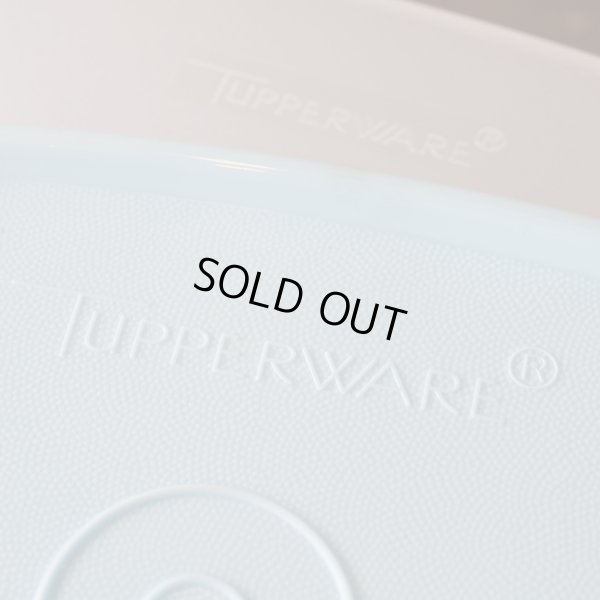 画像8: タッパーウェア　角型保存容器　蓋ブルー×クリア　未使用品（o2913）