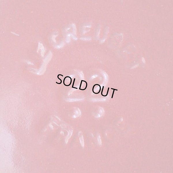 画像6: ル・クルーゼ　両手平鍋　赤　未使用品