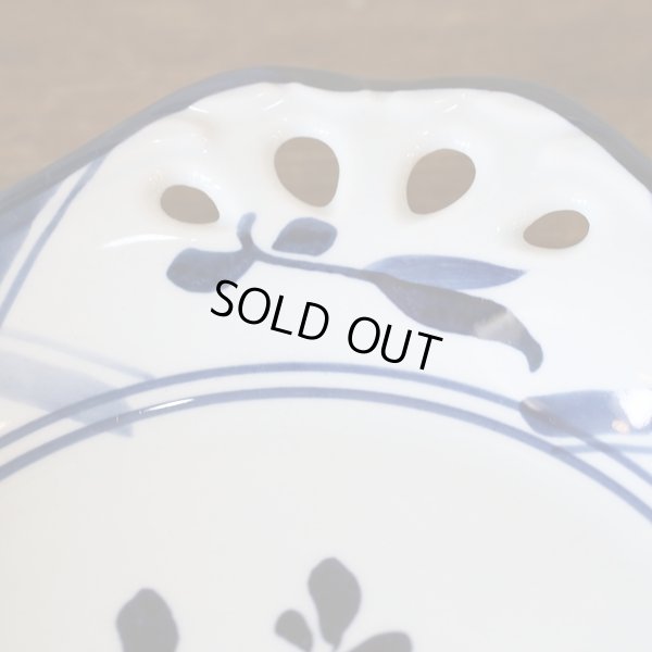 画像4: Sango　三郷陶器　透かし皿/深小皿/取り皿　EUROPEAN　青花A　未使用品（F2920）