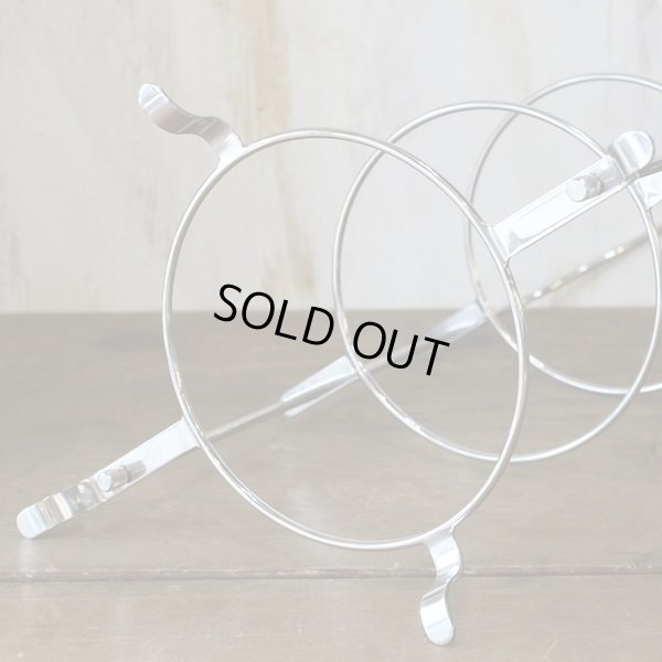 画像5: LUCKYWOOD　ラッキーウッド　プレートスタンド　270mm用　3段　ユーズド品