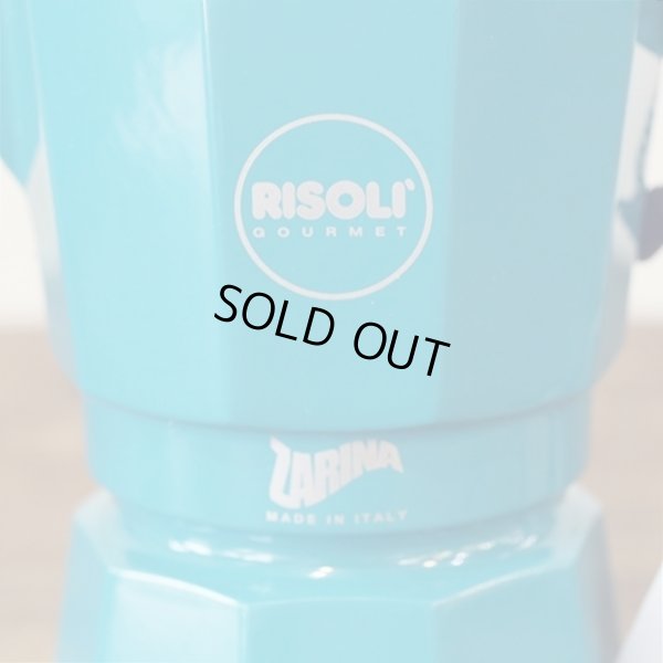 画像5: イタリア　ZARINA　RISOLI　エスプレッソメーカー　3カップ用　ブルー　RZ-3BS　未使用品　箱付き　説明書付き