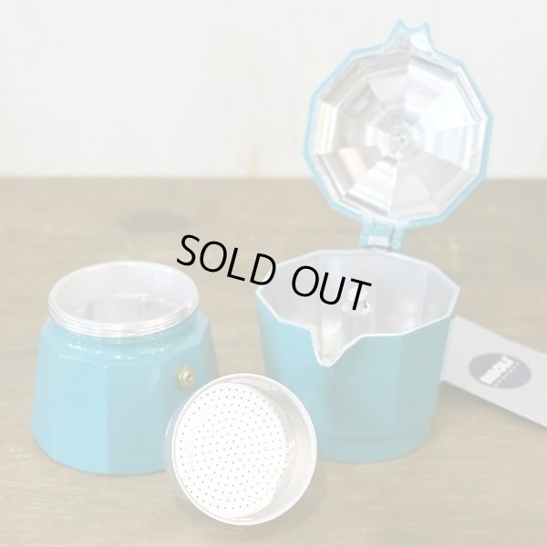 画像7: イタリア　ZARINA　RISOLI　エスプレッソメーカー　3カップ用　ブルー　RZ-3BS　未使用品　箱付き　説明書付き