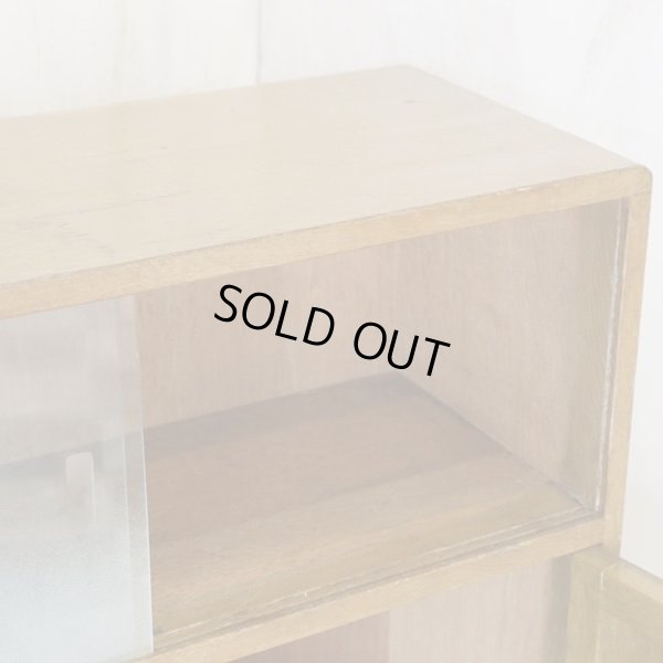 画像8: レトロ　茶箪笥/木製食器棚/飾り棚　ユーズド品