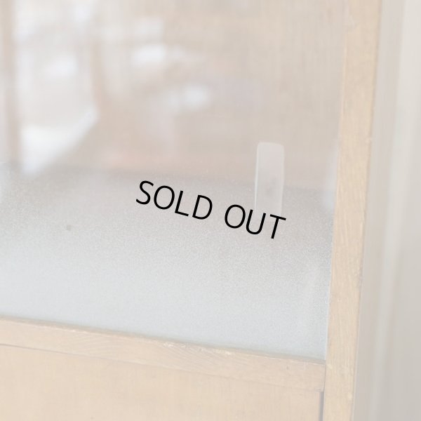 画像3: レトロ　茶箪笥/木製食器棚/飾り棚　ユーズド品