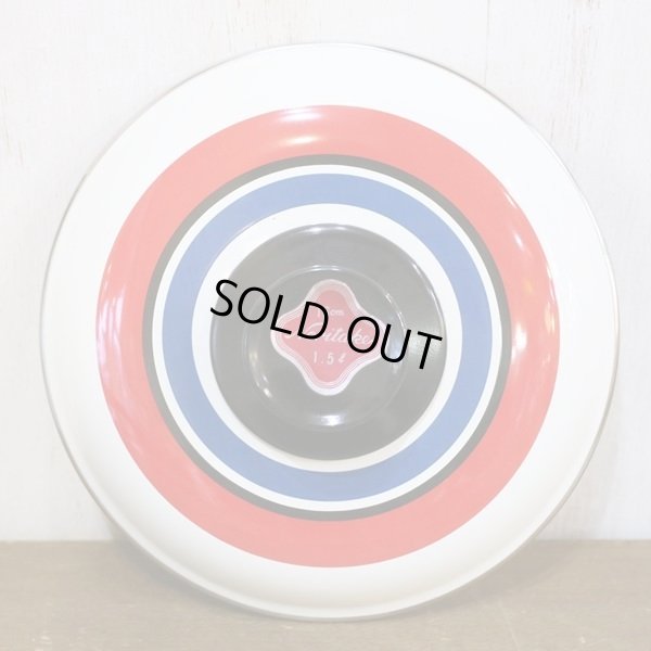 画像6: ノリタケ　レトロ　ホーロー片手鍋16　丸ライン赤×青　未使用品（か3005）