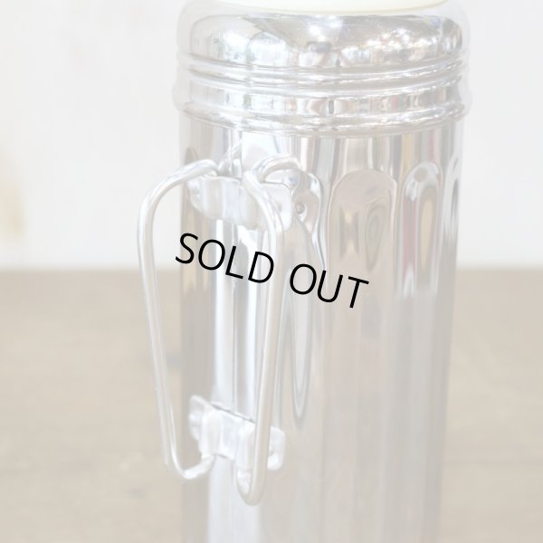 画像5: グロリア魔法瓶　バキュームボトル/携帯円筒型魔法瓶　クローム3号　デッドストック品