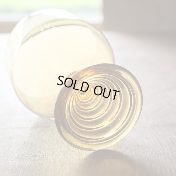 画像5: SOGA GLASS　ソガガラス　チャムシリーズ　ワイングラス/アンバーグラス　NEW STEM　chum　未使用品（O3026）