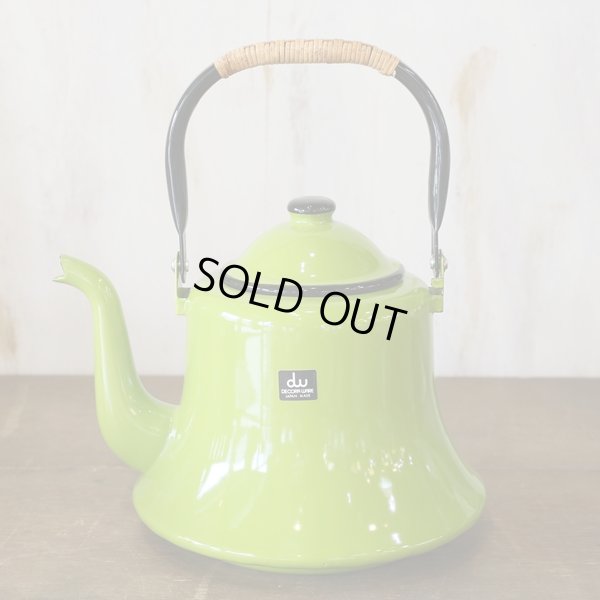 画像2: dw　デコラウェア　ホーローベルケトル　グリーン　未使用品