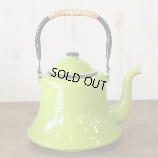 画像4: dw　デコラウェア　ホーローベルケトル　グリーン　未使用品