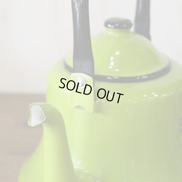 画像5: dw　デコラウェア　ホーローベルケトル　グリーン　未使用品