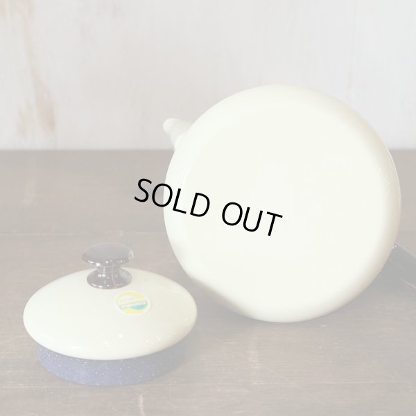 画像5: ホーローケトル　イエロー　馬車　未使用品