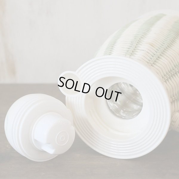 画像6: 象印マホービン　籐ポット　卓上ポット　VGV-750　グリーン　未使用品　箱付き（ウ3099）