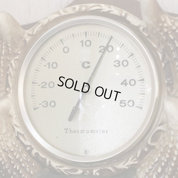 画像5: 鹿の壁掛け温度計　ユーズド品