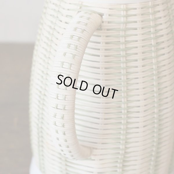 画像4: 象印マホービン　籐ポット　卓上ポット　VGV-750　グリーン　未使用品　箱付き（ウ3099）