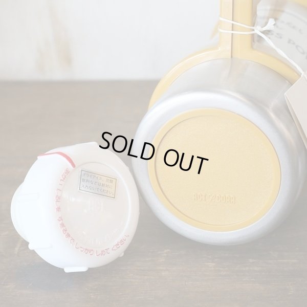 画像5: アクト・エル　アクトステンレスポット/携帯用魔法瓶　AF-1100　イエロー/辛子色　未使用品