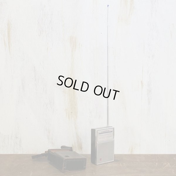 画像6: ナショナル　パナソニック　FM-AMラジオ/レトロ小型ラヂオ　RF-810　携帯用ケース付き　ユーズド品