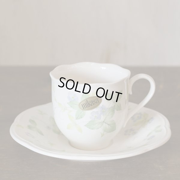 画像2: ミカサ　カップ＆ソーサー　MK012　GREEN FIELD　未使用品（Q3140）