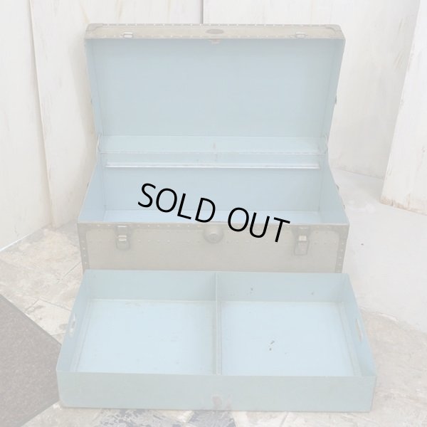 画像13: アンティーク缶　衣装ケース/トランク　ユーズド品