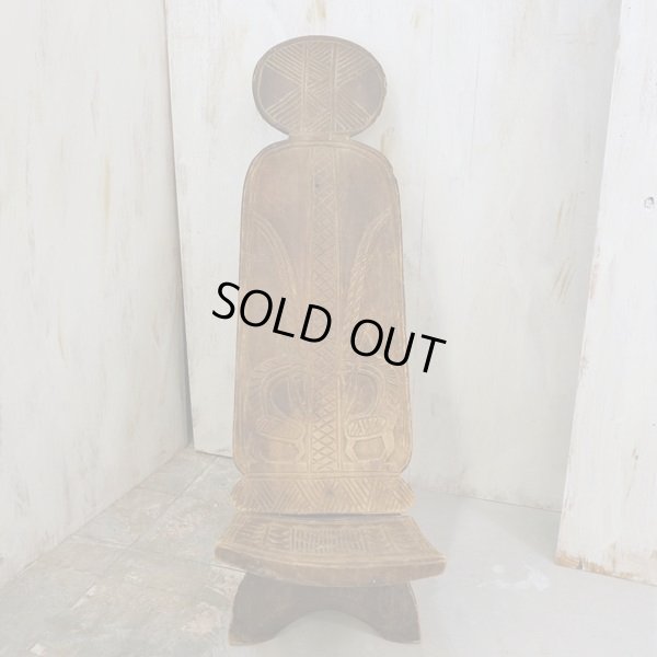 画像2: アジア　木製椅子/組み立て椅子/リラックスチェアー　ユーズド品