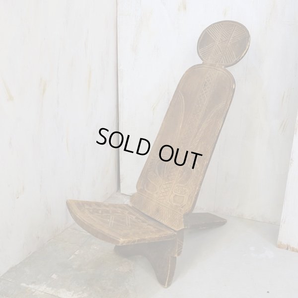 画像3: アジア　木製椅子/組み立て椅子/リラックスチェアー　ユーズド品