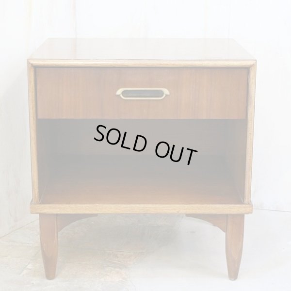 画像2: 米軍家具　RISHEL　ナイトテーブル/サイドテーブル/ミニチェスト　ユーズド品