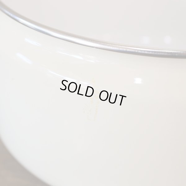 画像5: エジリー　Esta　ホーロー両手鍋　ベージュ　未使用品（ m こ3205）