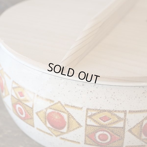 画像3: ヤマヒロ　レトロ　おでん鍋　幾何学模様　未使用品（ n 3203）