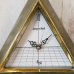 画像4: フランス　ジャック・ノエル社　ピラミッド型塗物時計　三角置き時計　振り子時計　シャディ製　未使用品