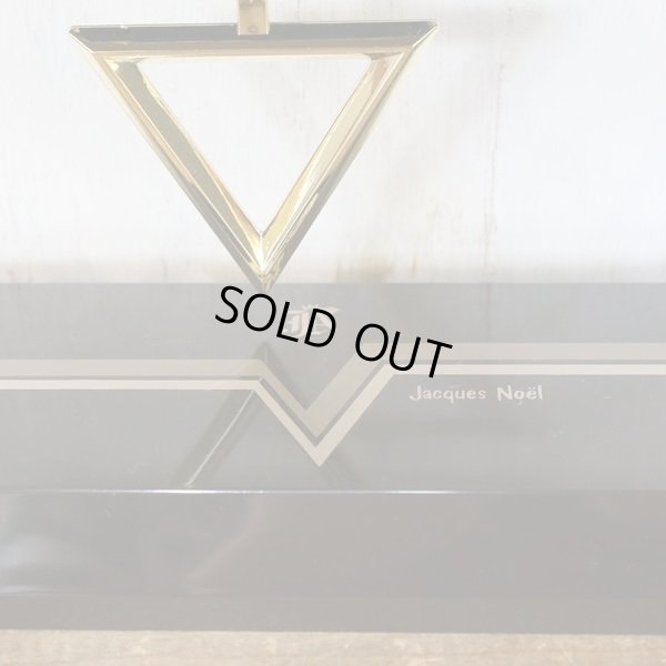 画像5: フランス　ジャック・ノエル社　ピラミッド型塗物時計　三角置き時計　振り子時計　シャディ製　未使用品