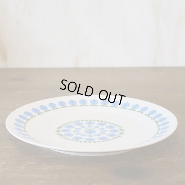 画像2: ヤマカ　ロッタ・キュールホルン　大皿/プレート　ブルー　未使用品