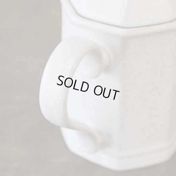 画像4: ノリタケ　ストーンウェア　ティー・コーヒーポット　白角　未使用品（箱11　3224）