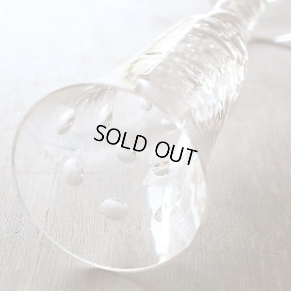 画像6: フランス　SAINT LOUIS　サン・ルイ　シャンパンフルートグラス　バブルス　未使用品