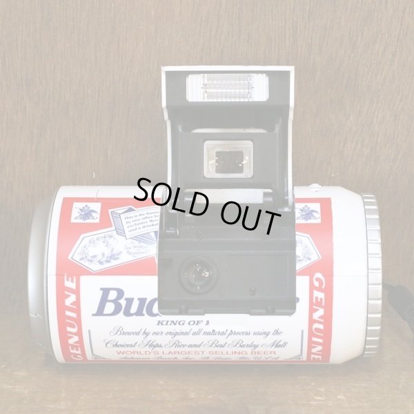画像2: バドワイザー　缶型カメラ　35ミリフィルムカメラ　フラッシュ付き　ユーズド美品　取扱説明書付き