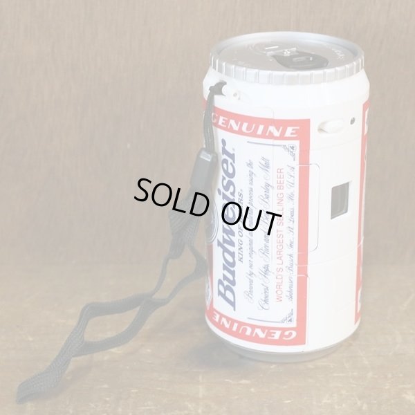 画像4: バドワイザー　缶型カメラ　35ミリフィルムカメラ　フラッシュ付き　ユーズド美品　取扱説明書付き