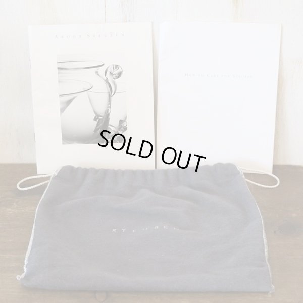 画像6: アメリカ　STEUBEN　スチューベングラス　クリスタル　フラワーベース/花瓶　モデルルーム展示品　専用袋付き