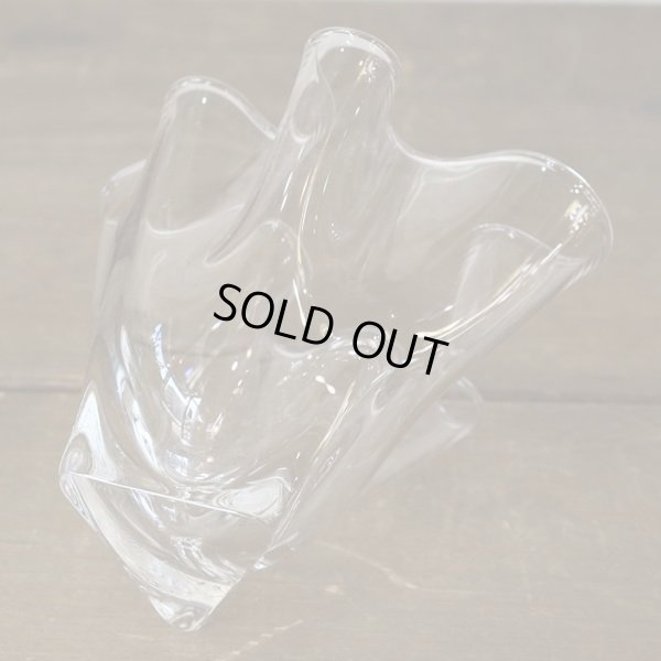 画像5: アメリカ　STEUBEN　スチューベングラス　クリスタル　フラワーベース/花瓶　モデルルーム展示品　専用袋付き