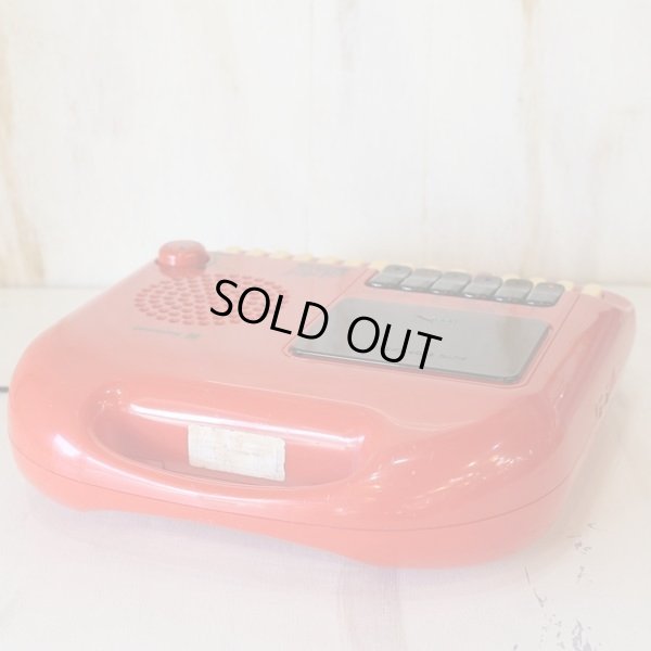 画像7: ナショナル　ミニオルガン　どれみカセット/カセットプレーヤー　赤　ユーズド品